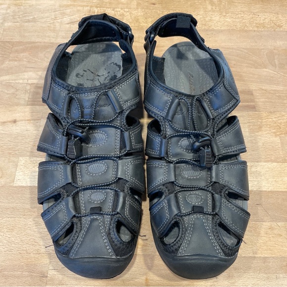 Eddie Bauer | Shoes | Eddie Bauer Mens Meridian Sandals Size 10m Faux  Leather Fisherman Shoes Euc | Poshmark